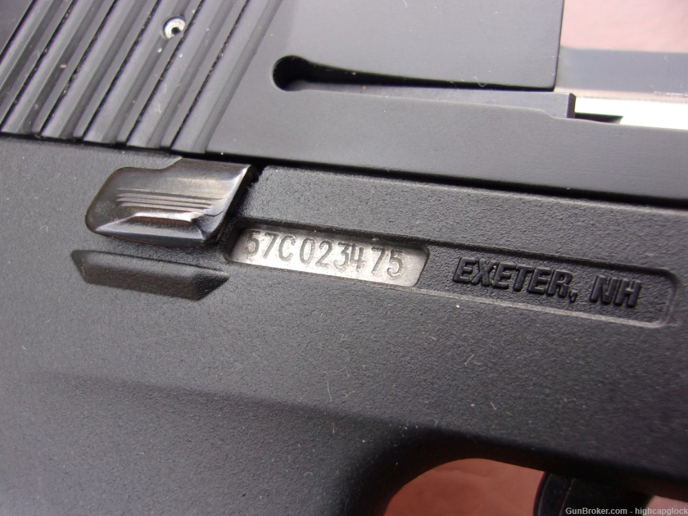 Sig Sauer P250-22 .22lr 3.9" Semi Auto Pistol REAL NICE P250 22 $1START-img-6