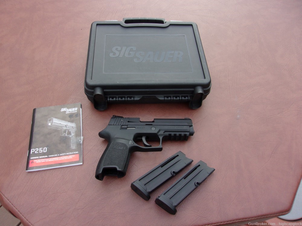 Sig Sauer P250-22 .22lr 3.9" Semi Auto Pistol REAL NICE P250 22 $1START-img-1