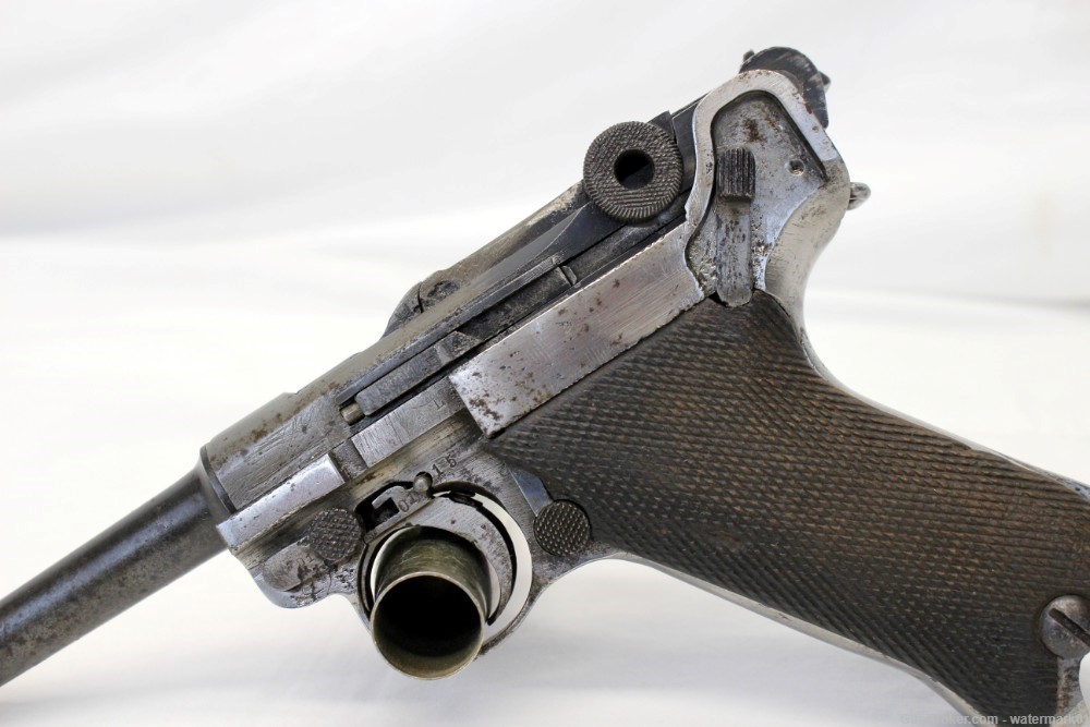 vintage ERFURT LUGER semei-auto pistol MATCHING NUMBERS parts repair -img-2