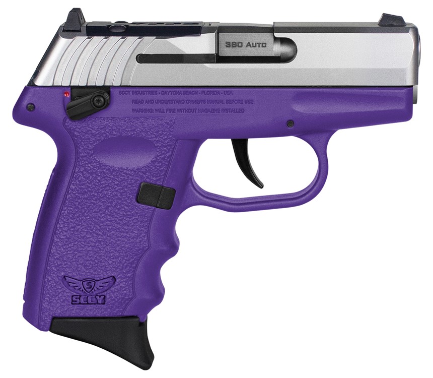 SCCY Industries CPX-4 RD 380 ACP Pistol 2.96 Purple CPX4TTPURDRG3-img-0