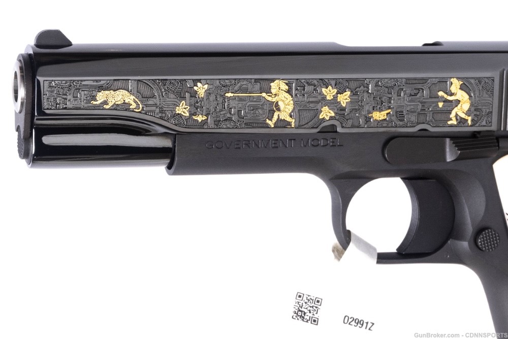 TALO Colt 1911 Aztec Jaguar Azul .38 Super 245 of 300 NEW FROM 2019-img-7