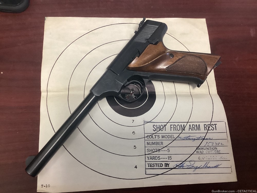Colt targetsman 6” w/ original box, excellent shape-img-1
