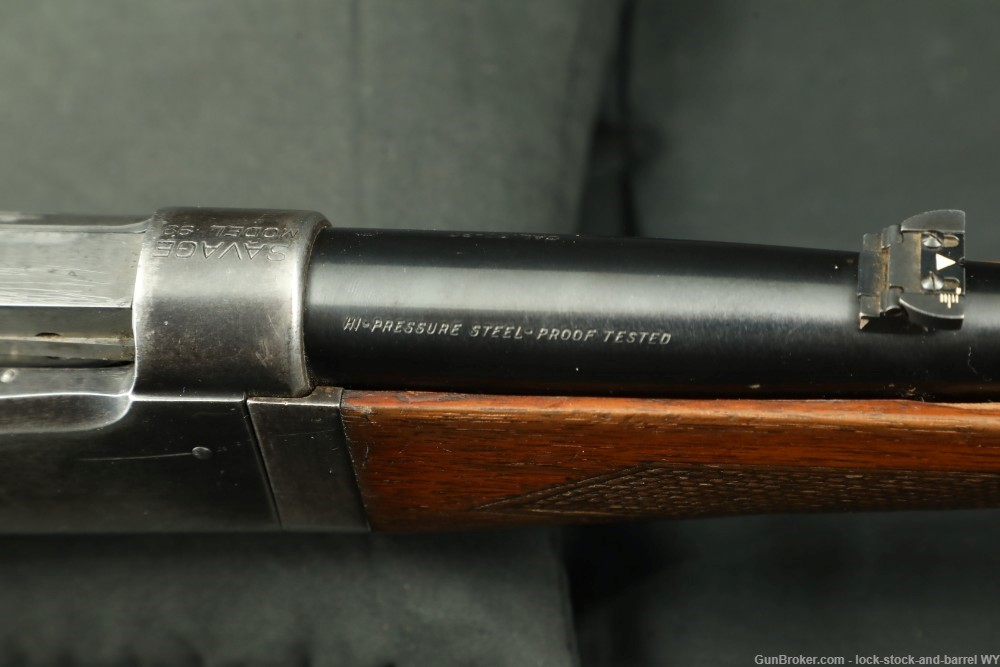 Savage Model 99 Lever Action Rifle 24” .30-30 Winchester MFD 1927 -img-26