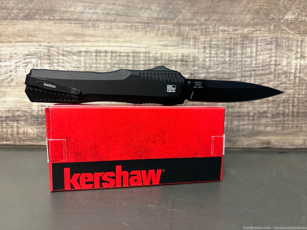 Kershaw Livewire OTF "Black" (9000BLK)-img-1