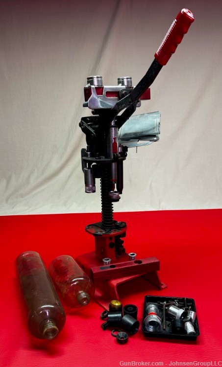 MEC 12 gauge Sizemaster Reloading press, with extras. Previously owned.-img-0