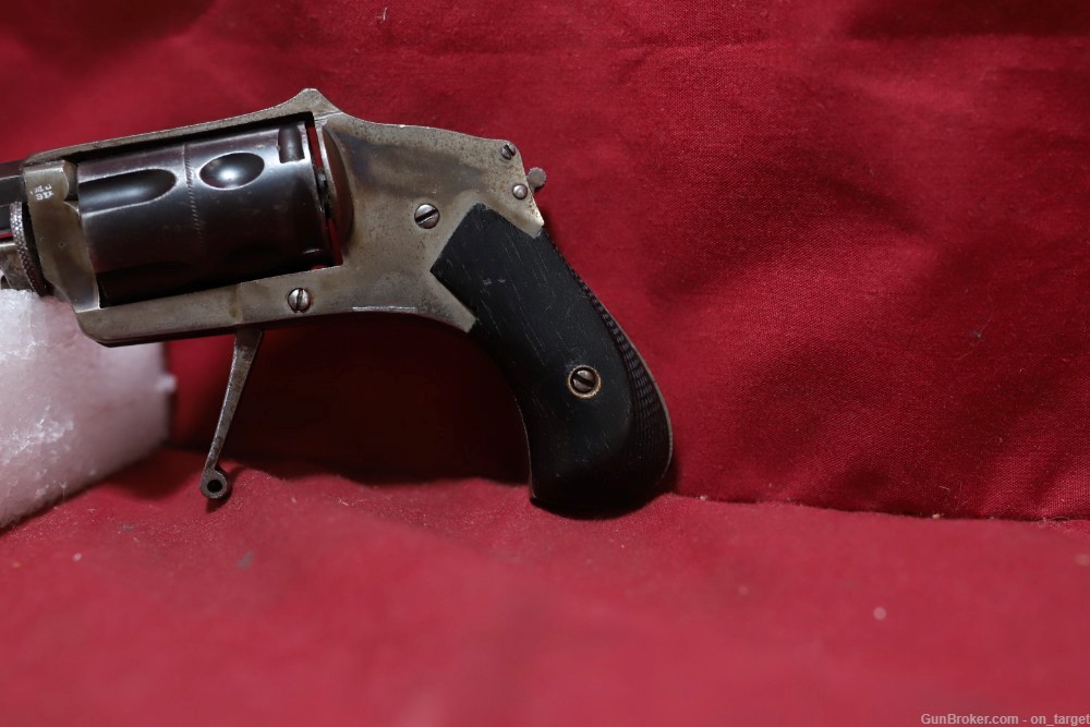 Belgian-made Little Dog 1880 Antique Revolver 1.75" Barrel 5.75mm Velodog-img-9