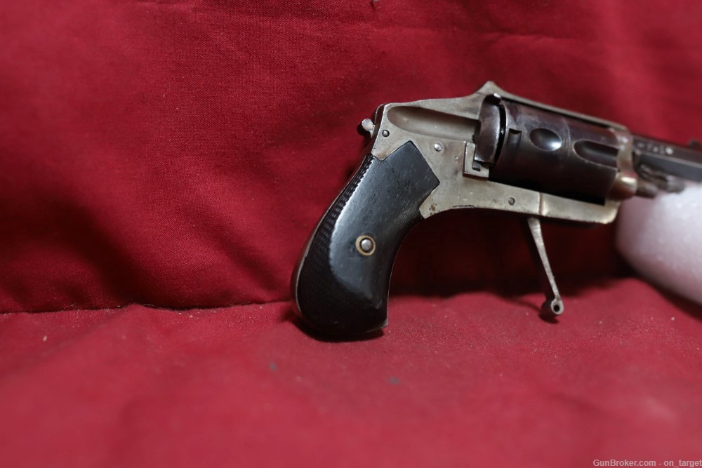 Belgian-made Little Dog 1880 Antique Revolver 1.75" Barrel 5.75mm Velodog-img-6