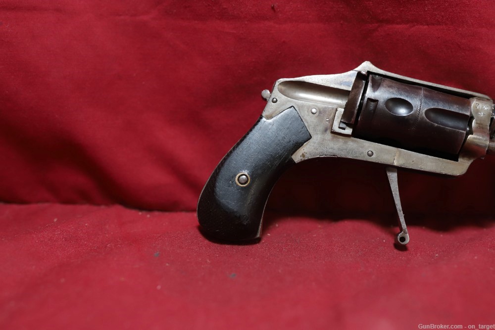 Belgian-made Little Dog 1880 Antique Revolver 1.75" Barrel 5.75mm Velodog-img-5