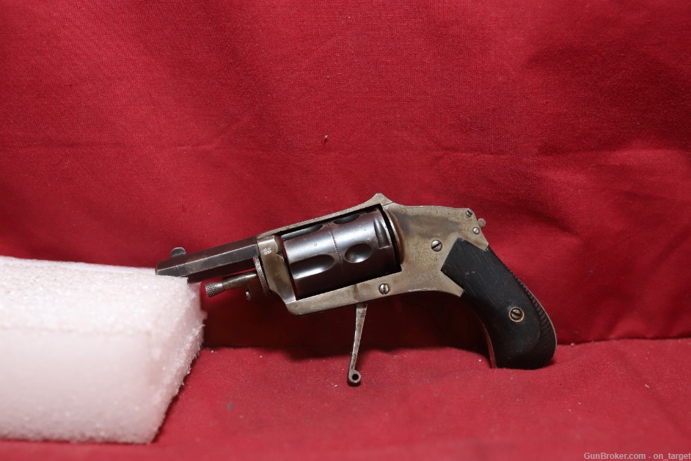 Belgian-made Little Dog 1880 Antique Revolver 1.75" Barrel 5.75mm Velodog-img-8