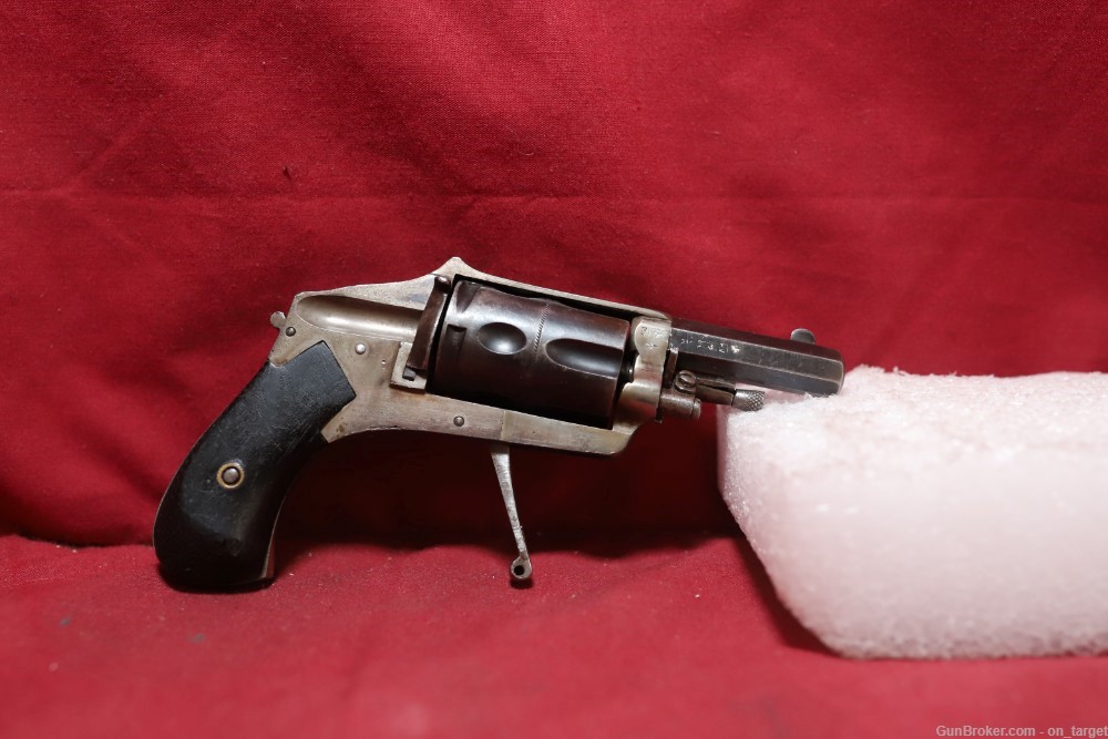 Belgian-made Little Dog 1880 Antique Revolver 1.75" Barrel 5.75mm Velodog-img-0