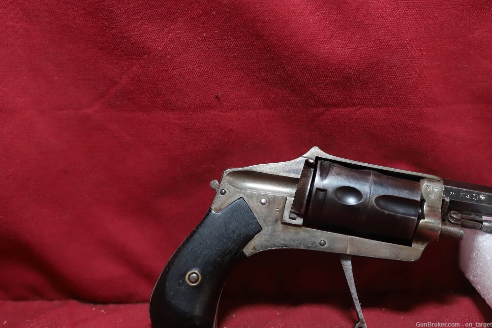 Belgian-made Little Dog 1880 Antique Revolver 1.75" Barrel 5.75mm Velodog-img-3
