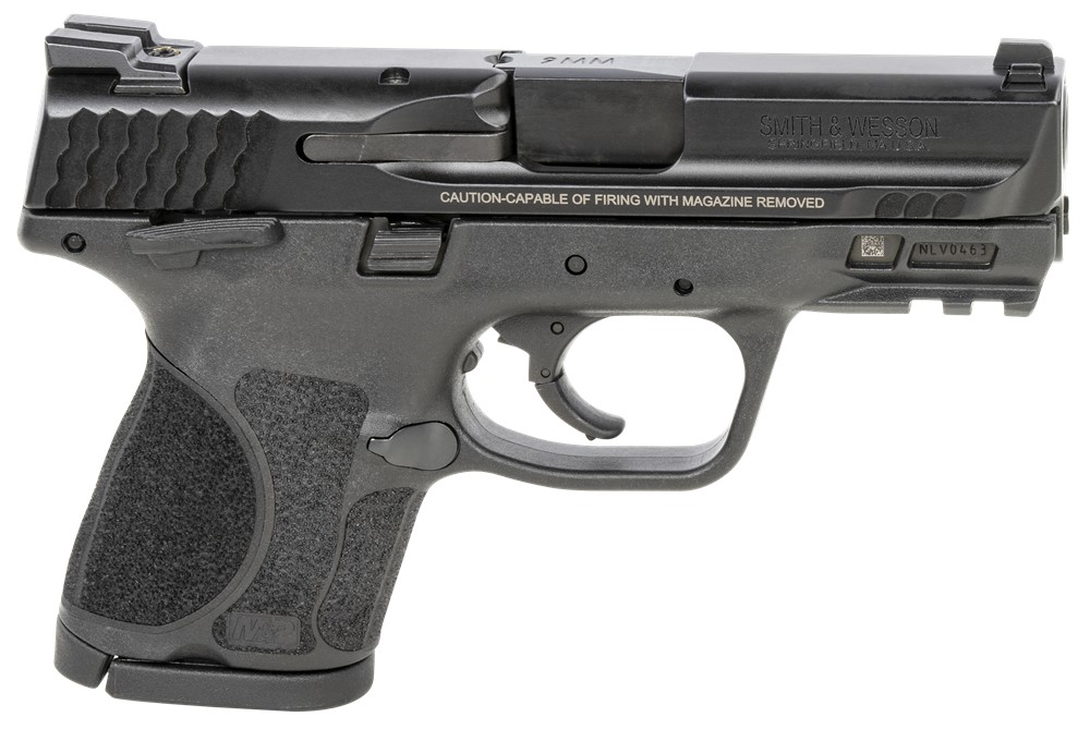 S&W M&P M2.0 w/Range Bag 9mm Luger 3.60 Black Pistol-img-0