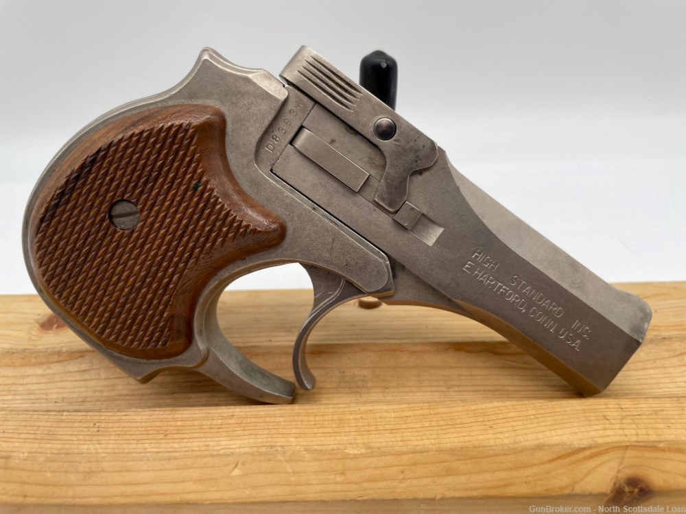 High Standard Derringer, 22 Magnum, W/Fireable Holster-img-1
