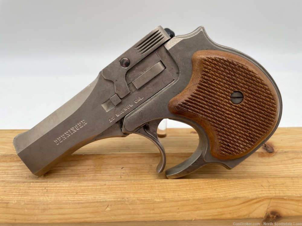 High Standard Derringer, 22 Magnum, W/Fireable Holster-img-0