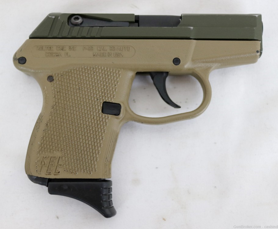 Kel-Tec Model P-32 .32 ACP 2.7” S.Auto Pistol – Tan Polymer-img-10