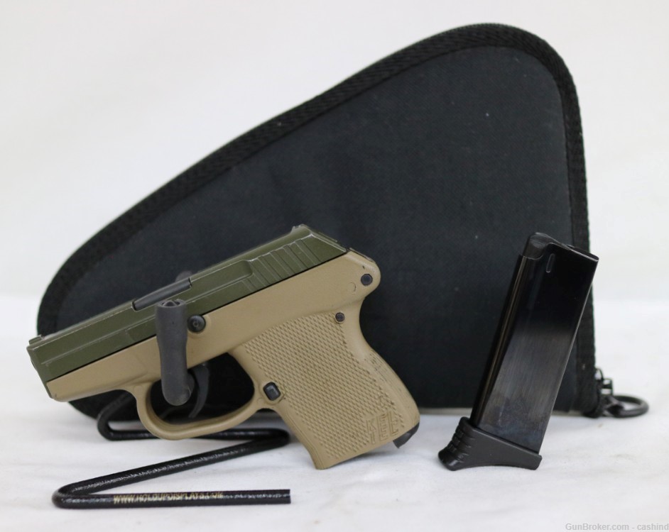 Kel-Tec Model P-32 .32 ACP 2.7” S.Auto Pistol – Tan Polymer-img-0