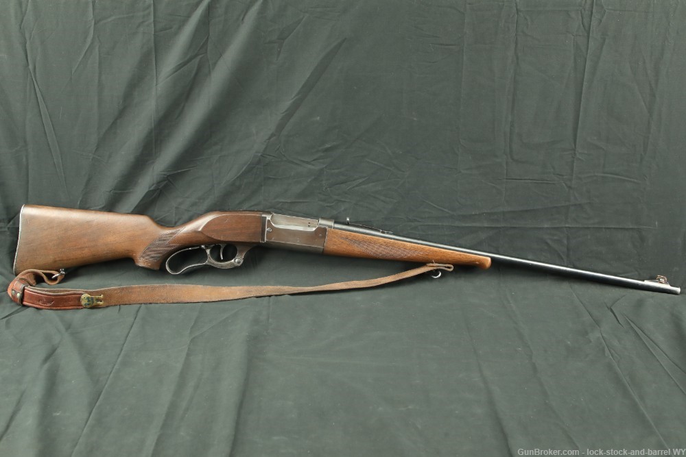 Savage Model 99 Lever Action Rifle 24” .300 Savage C&R 1950 -img-2