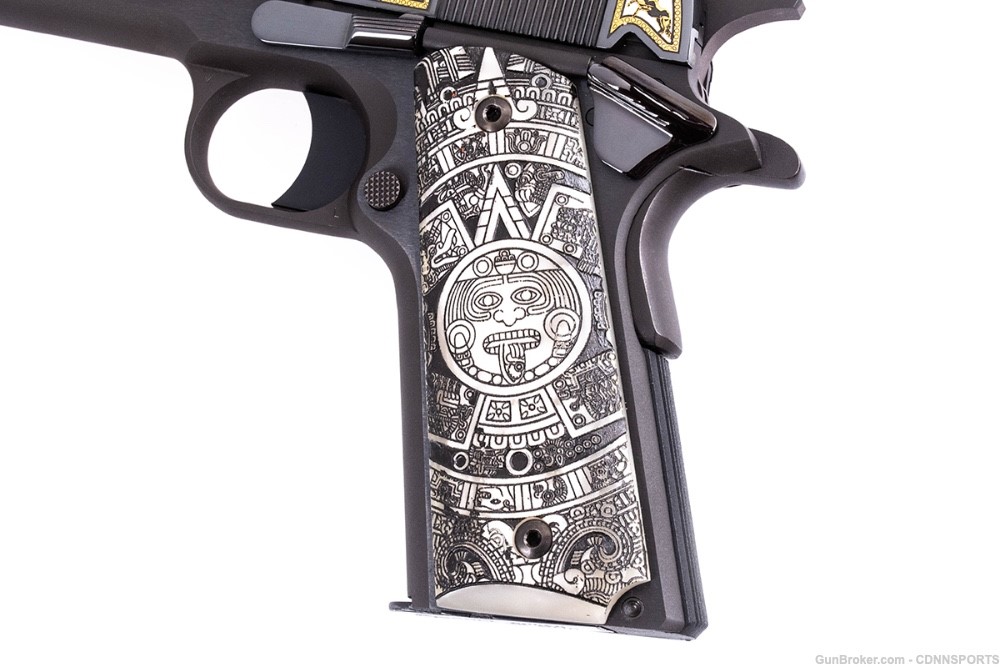 TALO Colt 1911 Aztec Gold .38 Super 227 of 300 NEW FROM 2014-img-9