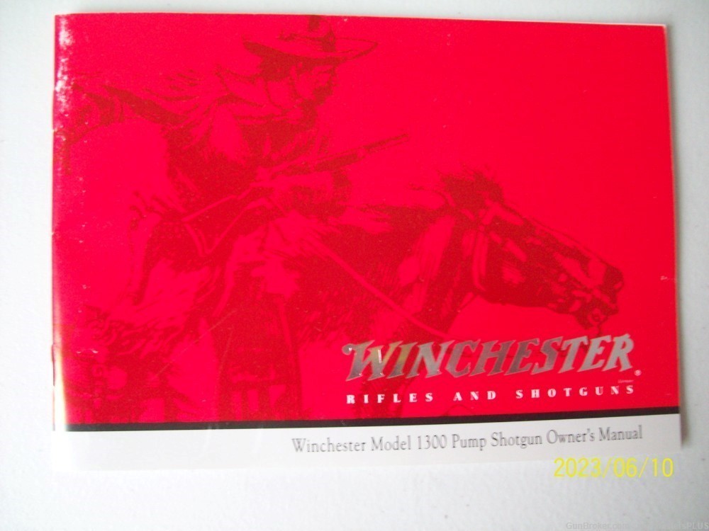 WINCHESTER MODEL 1300 BOX AND PAPER WORK + INSERTS ONLY-img-3