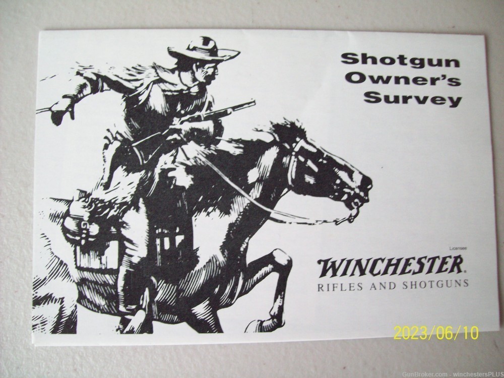 WINCHESTER MODEL 1300 BOX AND PAPER WORK + INSERTS ONLY-img-5