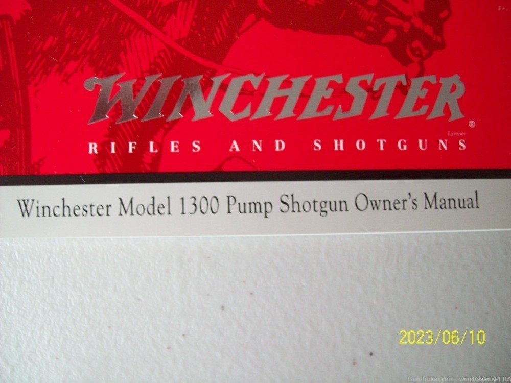WINCHESTER MODEL 1300 BOX AND PAPER WORK + INSERTS ONLY-img-4