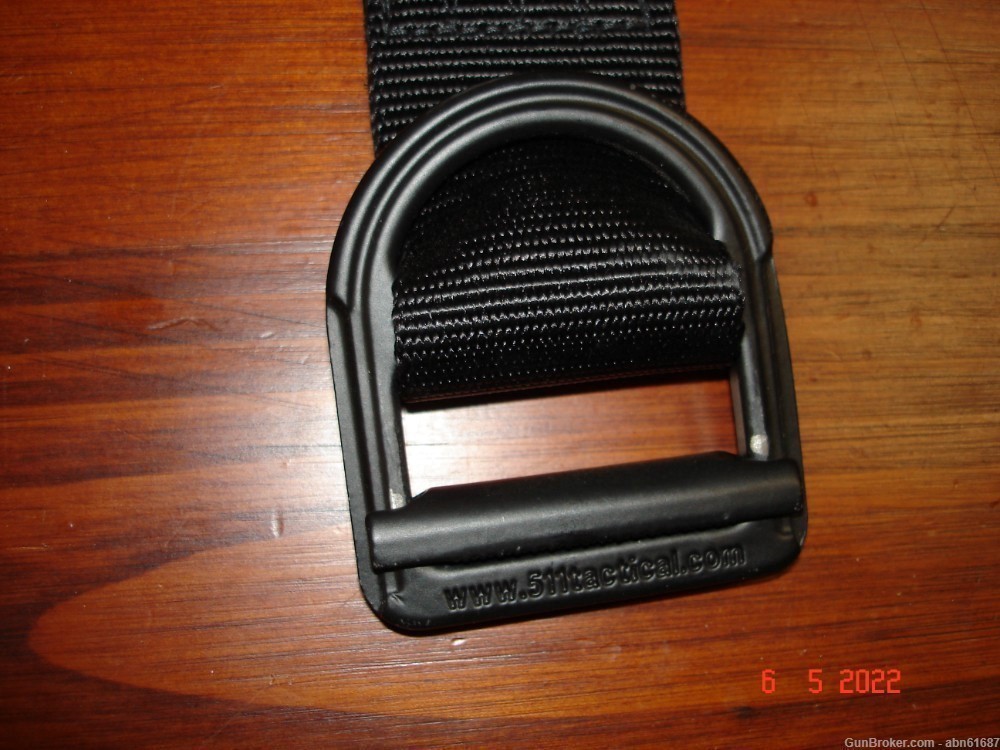5.11 Tactical Series Instructor D ring buckle belt black Style 59405 XL -img-1