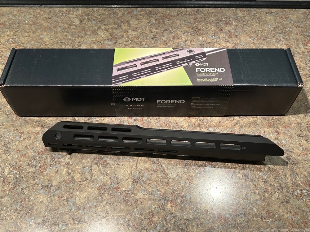 MDT ESS TAC21 15” Forend - Remington 700 Tactical Chassis and Shell Holder-img-1