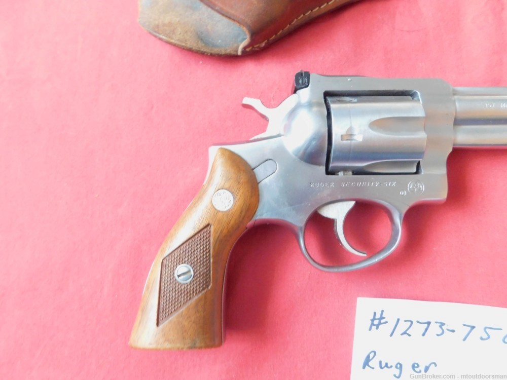 Ruger Security Six 357 Mag 38 Spl Stainless 6 Inch Brl Pre Warning 1975-img-2
