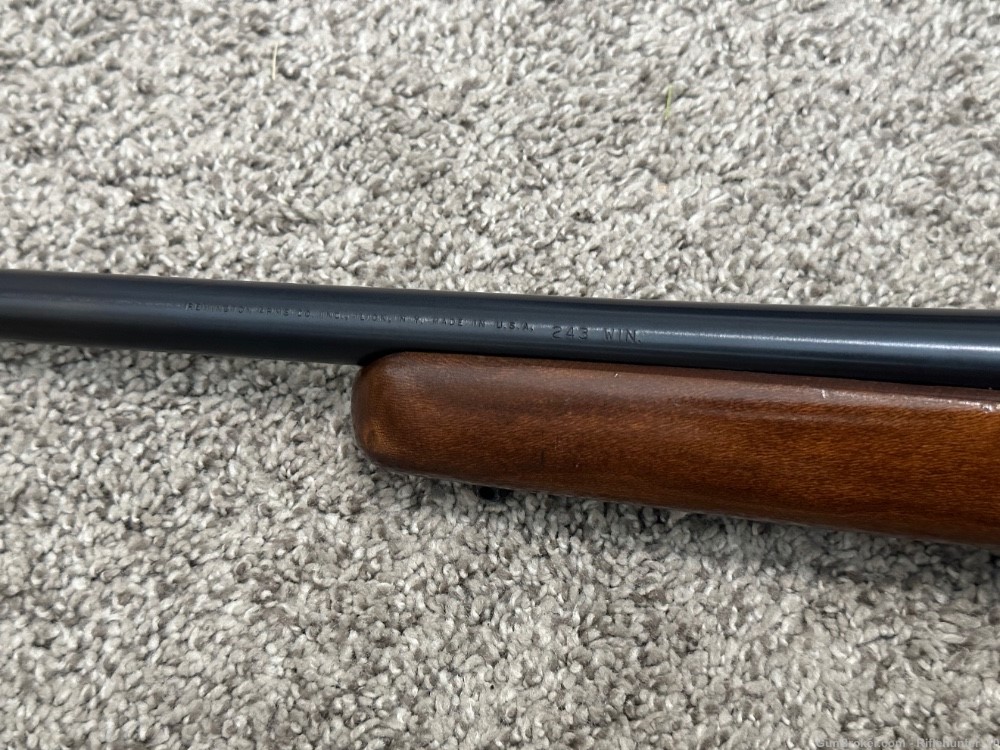 Remington model 788 243 win rare 22” brl 1972 detachable mag DM-img-11
