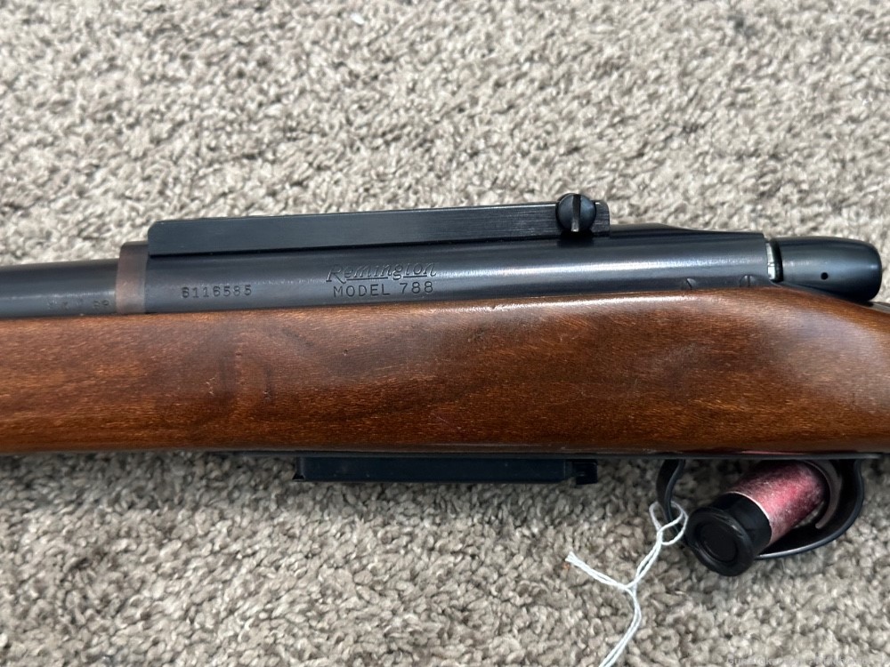 Remington model 788 243 win rare 22” brl 1972 detachable mag DM-img-9