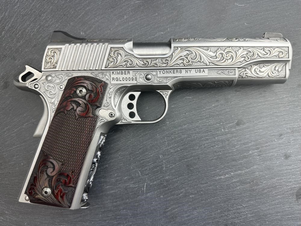 FACTORY 2ND - Kimber 1911 Custom Engraved Regal by Altamont .45ACP-img-7