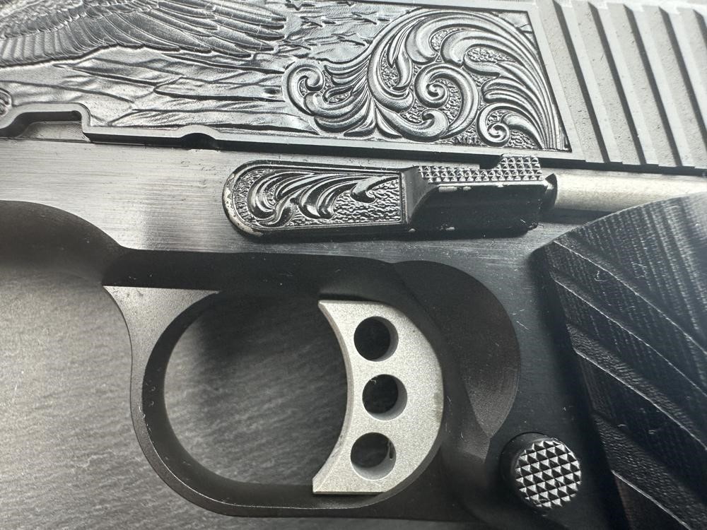FACTORY 2ND - Kimber 1911 Custom Engraved Patriot Blued by Altamont-img-3