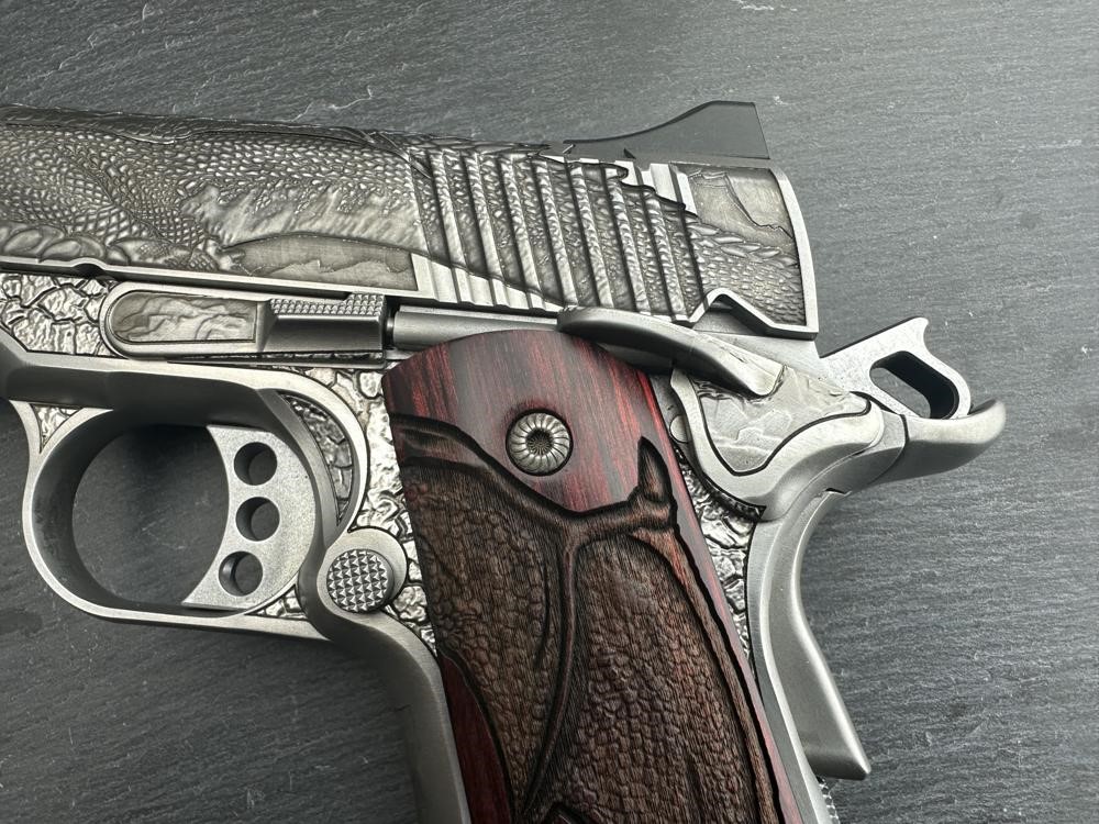 Factory Second - Kimber 1911 Custom Engraved Dragon AAA by Altamont .45ACP-img-4