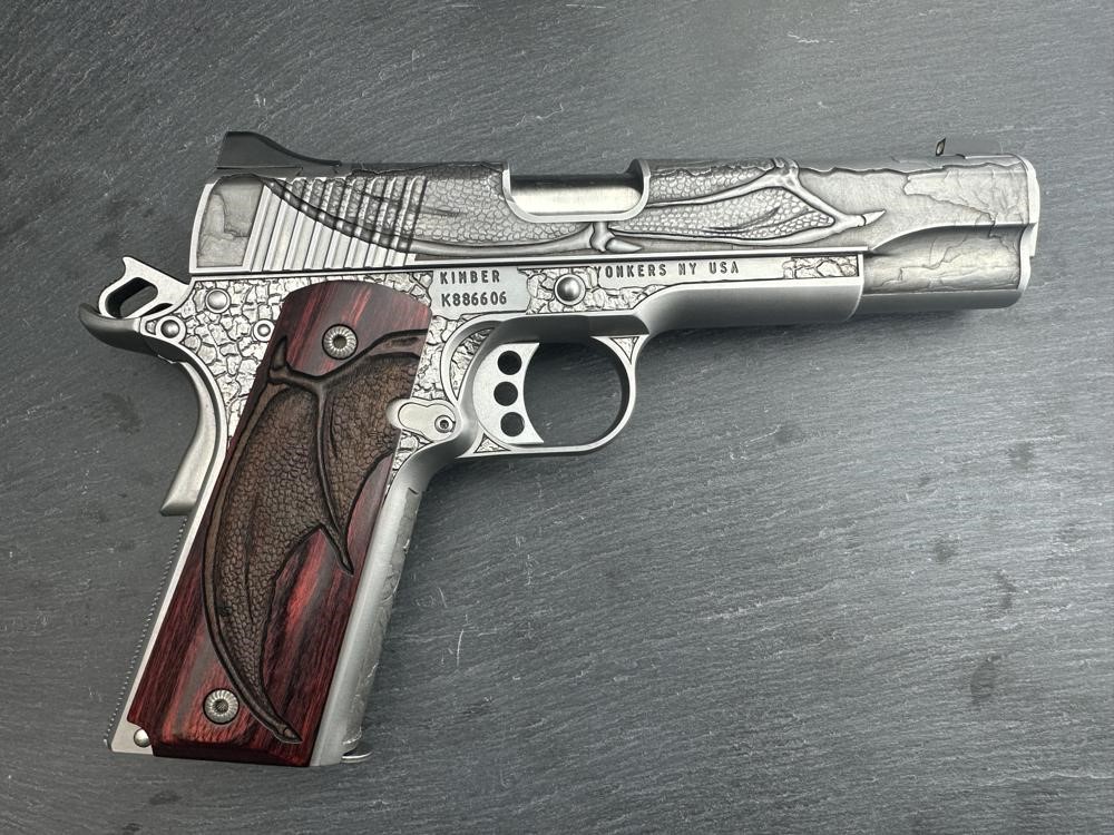 Factory Second - Kimber 1911 Custom Engraved Dragon AAA by Altamont .45ACP-img-8