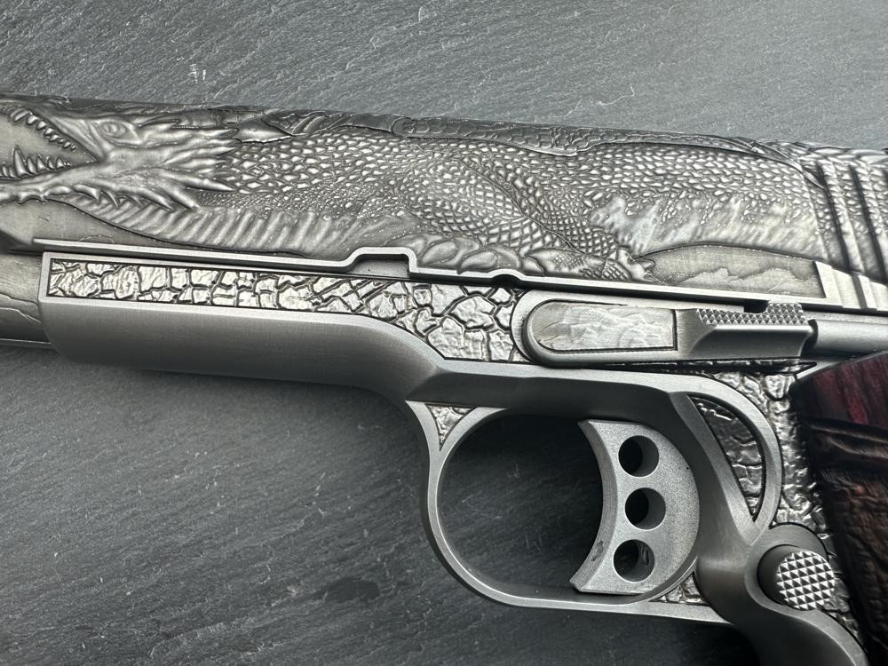 Factory Second - Kimber 1911 Custom Engraved Dragon AAA by Altamont .45ACP-img-2