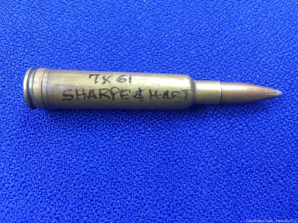 7x61 Sharpe & Hart, Single Round-img-0