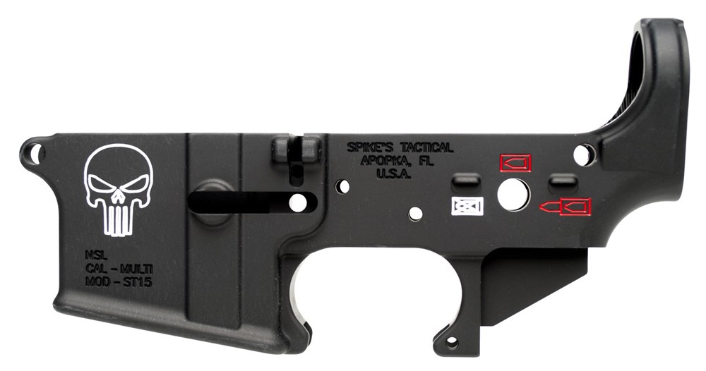 Spikes Tactical Punisher Stripped Lower Receiver for AR-15-img-1