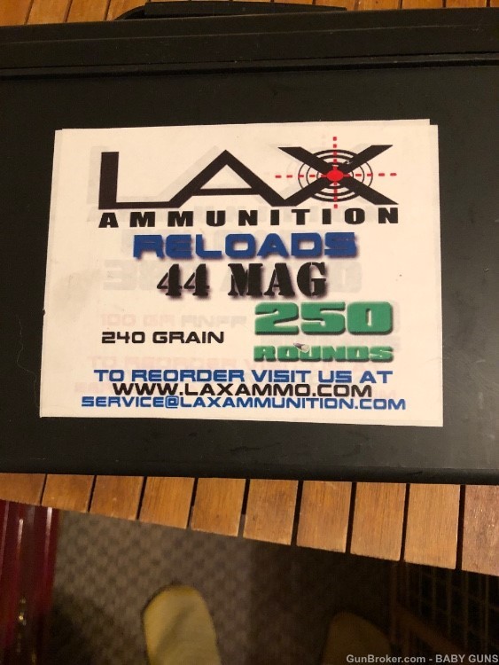 LAX ammunition 250 rds in 44 mag-img-1