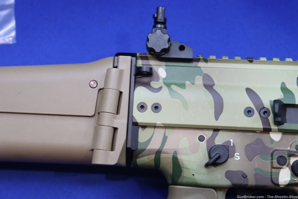 FNH FN Model SCAR 16S Tactical Rifle 5.56MM AR 556 16" NRCH MULTICAM & FDE-img-17