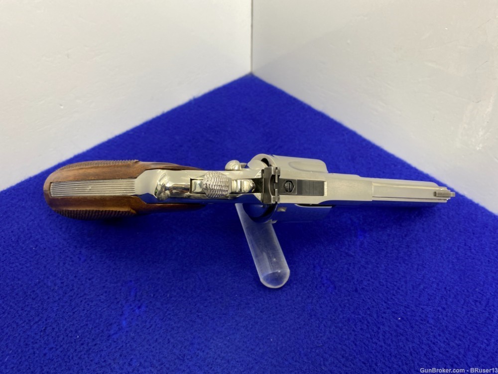 1961 Colt Python .357 Mag Nickel 4" *CLASSIC SNAKE MODEL REVOLVER*-img-17