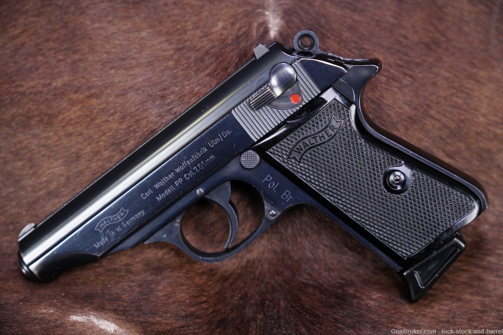 Walther Model PP Bremen State Police 3 7/8" .32 ACP Semi-Auto Pistol, C&R-img-3