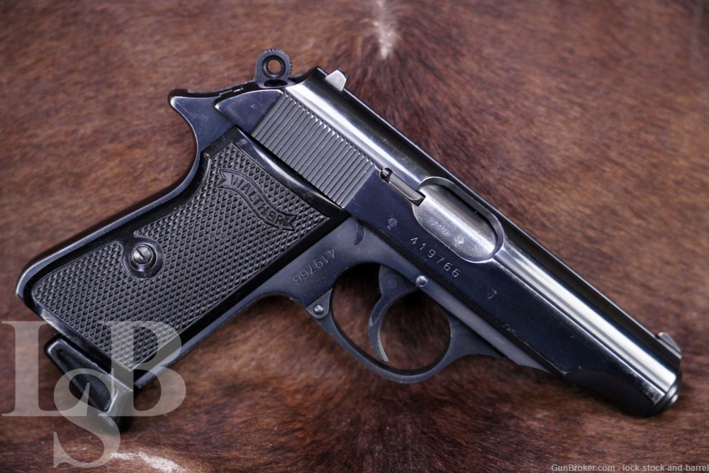 Walther Model PP Bremen State Police 3 7/8" .32 ACP Semi-Auto Pistol, C&R-img-0