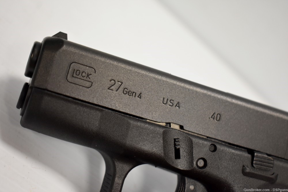 Glock G27 Gen4 Sub-Compact 40 S&W 3.42" - 15 Rd. + 9 Rd. x 2 - UG2750201-img-6