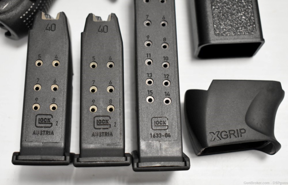 Glock G27 Gen4 Sub-Compact 40 S&W 3.42" - 15 Rd. + 9 Rd. x 2 - UG2750201-img-36
