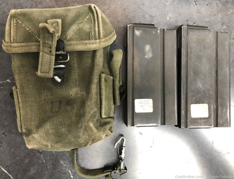 M14 magazines X 2, with ammo pouch LCE type-img-0