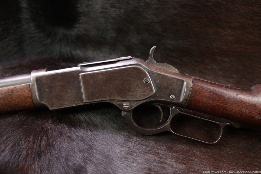 Winchester 1873 3rd Model .44-40 WCF 24" Round Lever Rifle, 1884 Antique-img-10