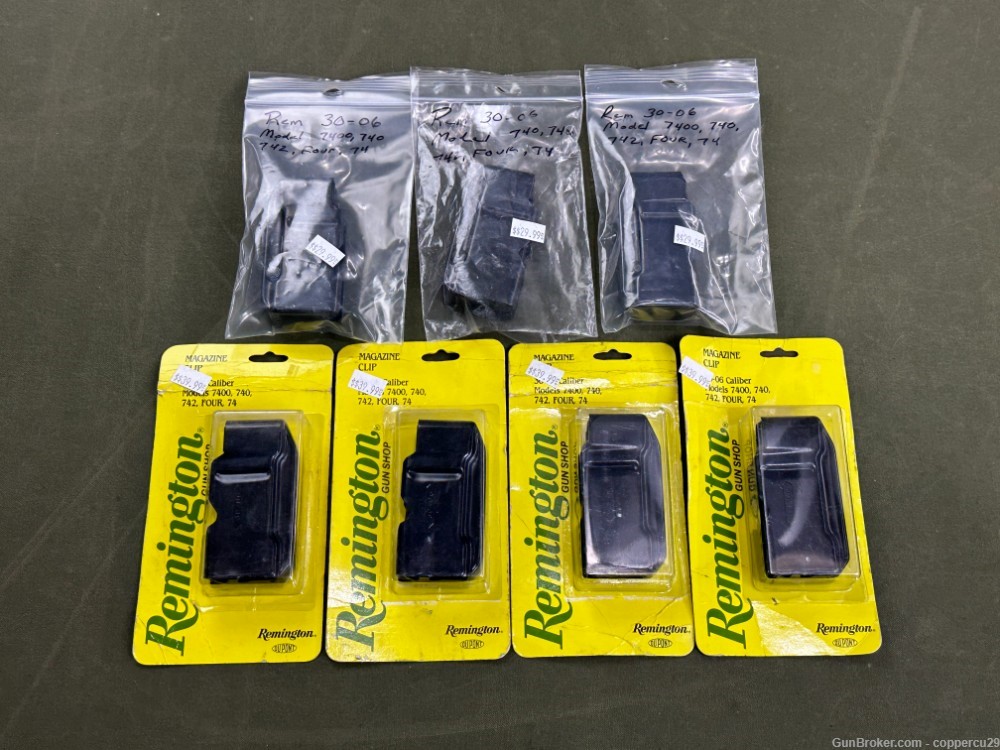 7x Remington Magazine Clips for Models 7400, 740, 742, FOUR, 74 | .30-06-img-0