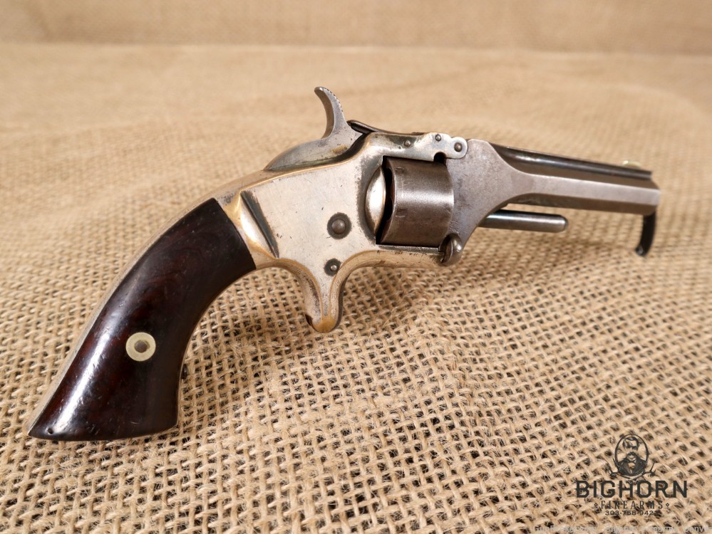 Smith & Wesson, S&W, Model Number One, 2nd Issue .22 Rimfire Short Revolver-img-4