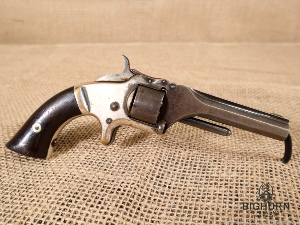 Smith & Wesson, S&W, Model Number One, 2nd Issue .22 Rimfire Short Revolver-img-3