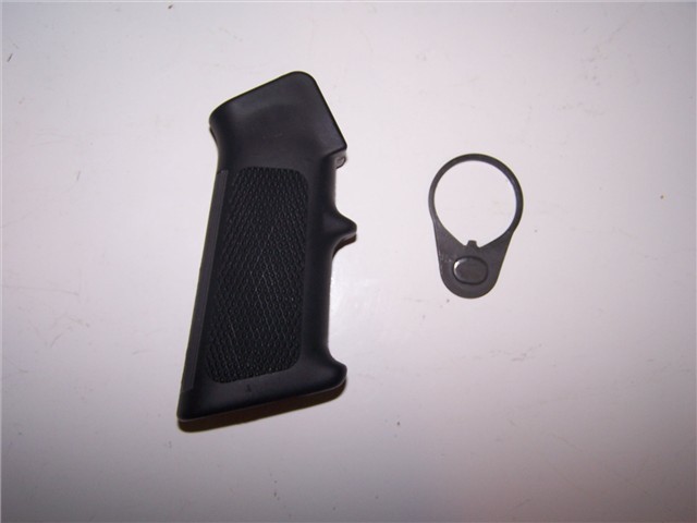 Receiver End Plate & Pistol Grip for AR-img-0